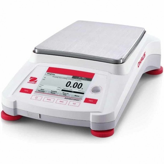 Лабораторные весы OHAUS Adventurer AX1502 с сенсорным дисплеем 1520 г, шаг 0.01 г AX1502/E