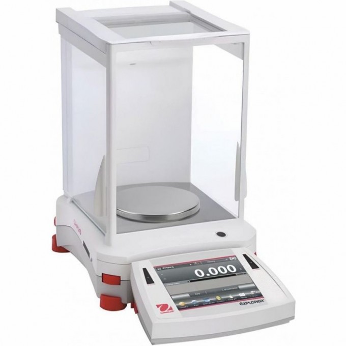 Лабораторные весы OHAUS Explorer до 220 г, дискретность 0.001 г EX223