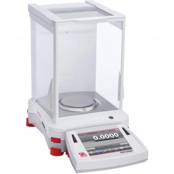 Аналитические весы OHAUS Explorer EX324/AD с дискретностью 0.0001 г и пределом взвешивания 320 г